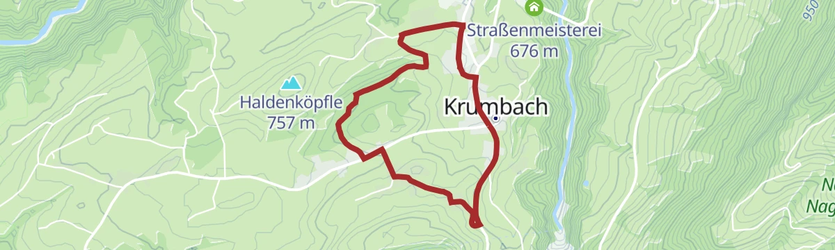 Route map: Umgang Krumbach